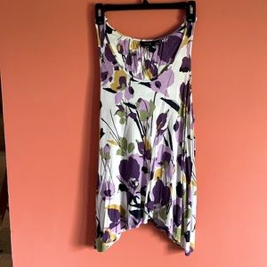 Asymmetrical tank top